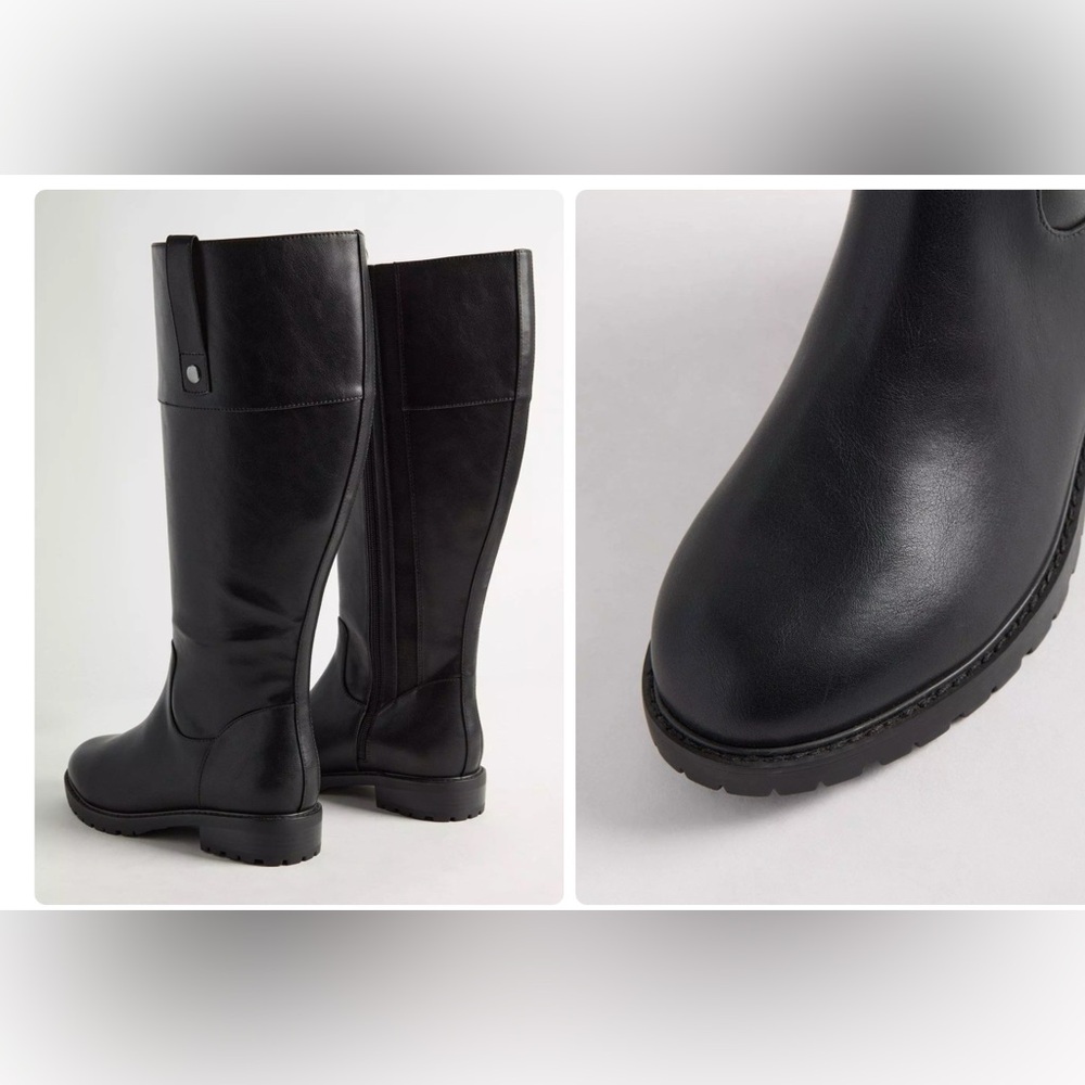 Sleek Black Over the Knee Women's Boots